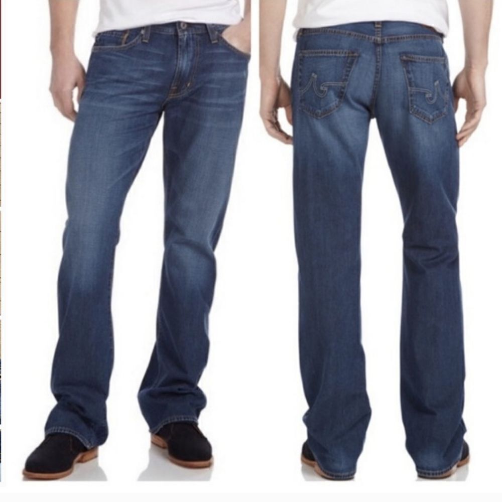 AG Adriano Goldschmied The Hero Relaxed Fit Jeans Men's Size 36×34 Cotton